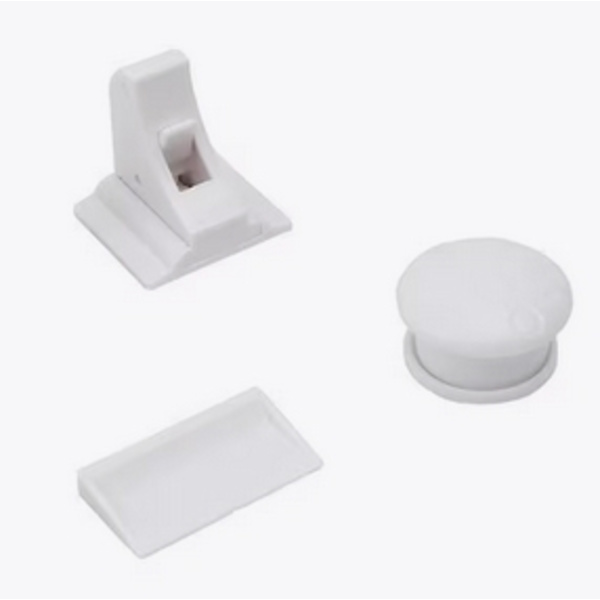10x Magnetisk Børnelås - Usynlig Magnetisk Lås