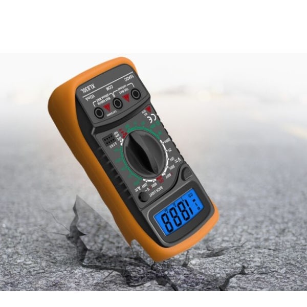 LCD Digital Multimeter, Högkvalitativ Voltmeter Amperemeter Ohmmeter, Elektrisk Testare