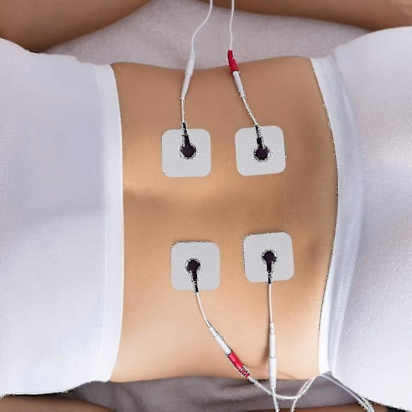 x 5 cm 20 stk selvklebende TENS-elektroder passer Beurer TENS-enhet elektroder erstatning TENS elektroder gjenbrukbare
