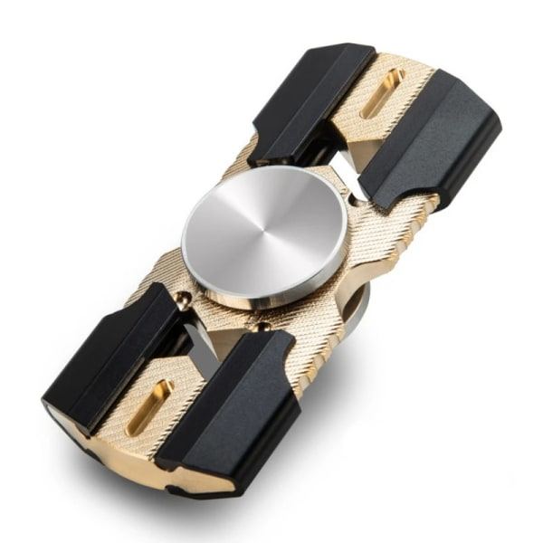 Hand Spinner Fidget Leksaker Ren Koppar Metall Fingertopp Gyro EDC Metall Två Sidor för Vuxna Barn Antistress Coll MEKANISKA VAPEN