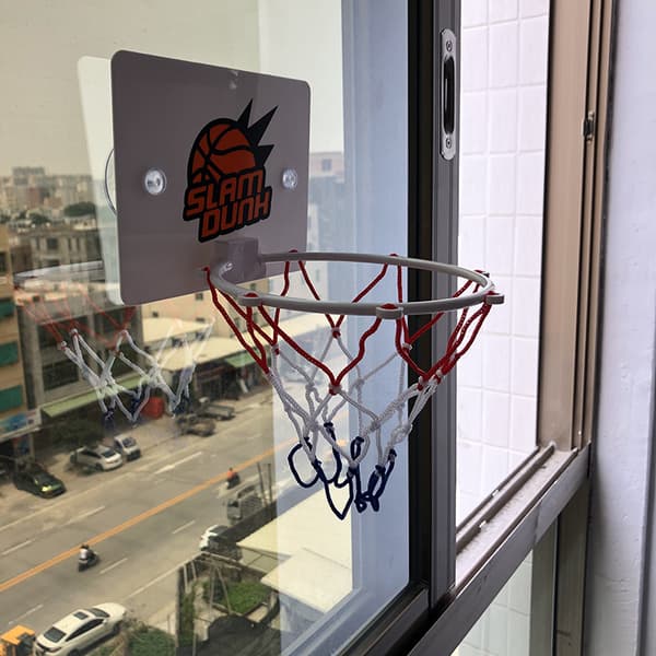 Dunk, sovrum, badrum, kontor, skrivbord, mini basketboll dekoration