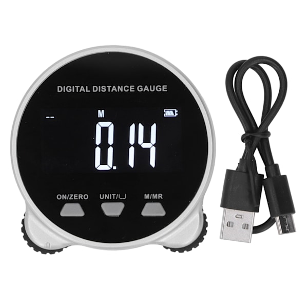 Digitalt rullebånd med display 199.999 m med halvledermikroprocessor - Elektronisk måleenhed