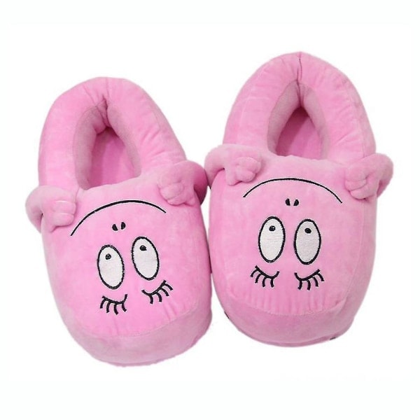 Barbapapa Varma Mysiga Anime Tofflor Hem Tjock Plysch