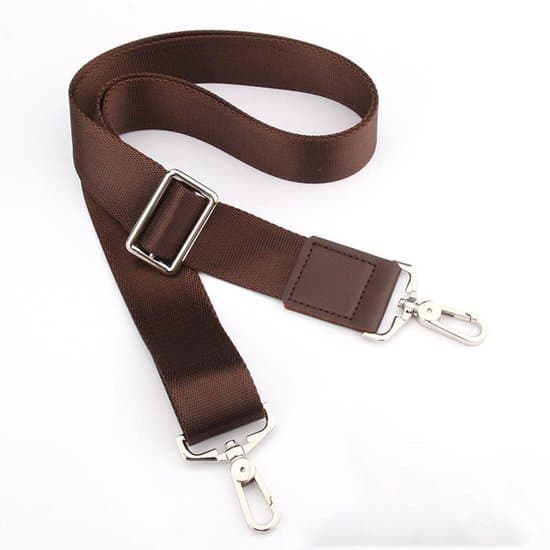 Väskrem - Justerbar 83-148cm - 3.8cm bred - Brun