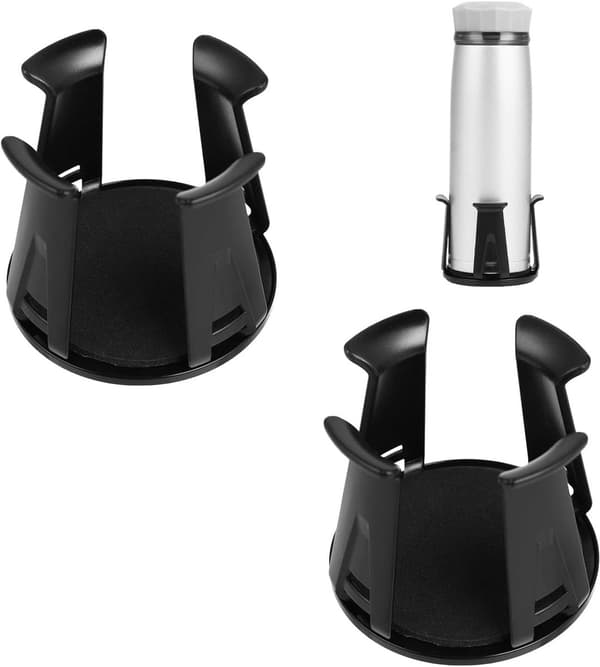 Universell bilkoppholder - 2 stk, multifunksjonell for for- og bakseter