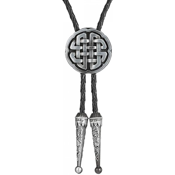Fashion Western Cowboy Slips Lang Stjerne Texas Bolo Tie Halskæde