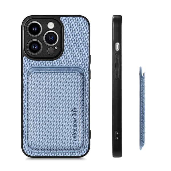 iPhone 16 Pro Max mobilskal med magnetisk korthållare