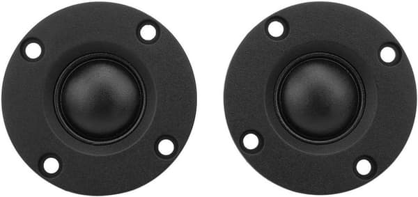 2-pak 2 tommer HIFI-højttaler til lydsystemer, 6Ω 30W, diskant effektforstærker, horn