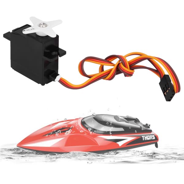 Mini Servo styremotor tilbehørsett egnet for FT012 børsteløs fjernkontroll