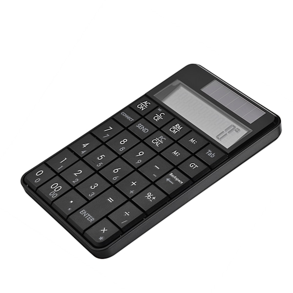 Mini 2.4G USB Langaton 2-in-1 29-Näppäimen Numeronäppäimistö ja Laskin LCD-Näytöllä