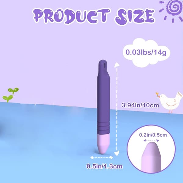 Stylus - Kapacitiv Stylus 2-i-1 - Svart