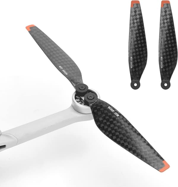 ING Egnet for 6030F Karbonfiberpropeller for Mini 3 Pro Drone 8 stk