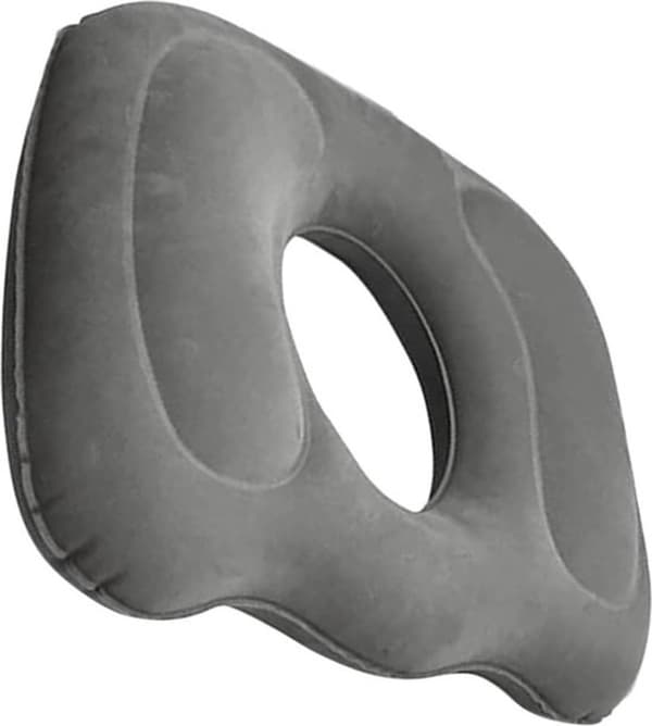 ING Siddepude - Ergonomisk haleben siddepude til kontorstol - 46*40cm - Grå