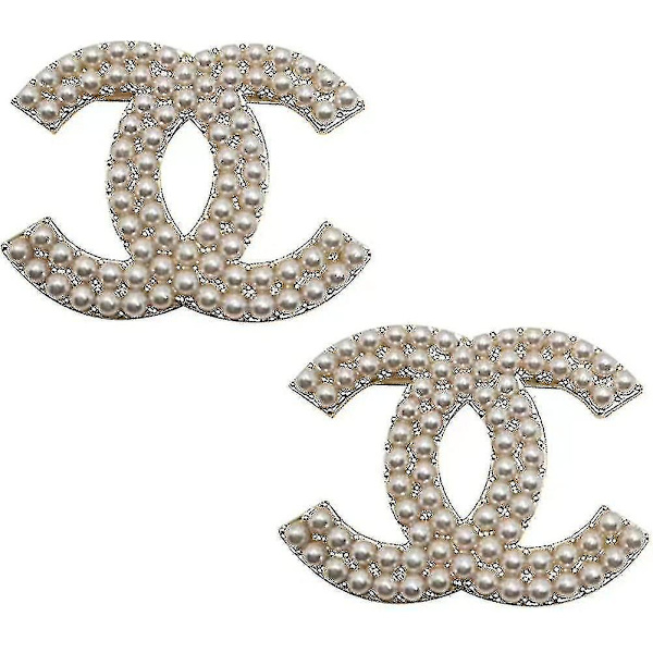 Bebetter Cc Brosche Dame Slips Dekorativ Brosche Diamant Perle Dekorativ Knappen Brosche Bedste Gave Til Kvinder Piger H