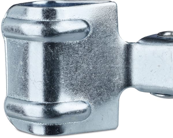 Telttakiinnityskoukut, 4 kpl, telttakoukut, max. 25 mm, metalli, telttavaatekoukku, hopea