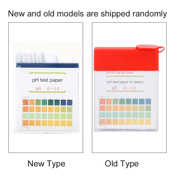 Vattenkvalitet pH-testremsa Alkalisk Syra Indikator Testpapper för Fisktank Akvarium