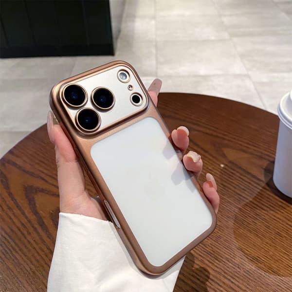 iPhone 17 telefoncover, ørkenguld