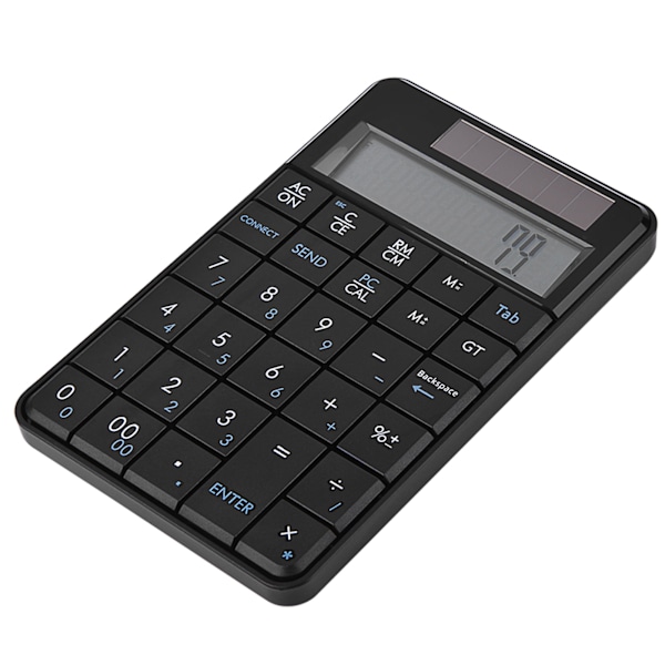 Mini 2.4G USB Langaton 2-in-1 29-Näppäimen Numeronäppäimistö ja Laskin LCD-Näytöllä