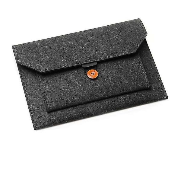 14-15,6 tommer computer- og tablet-taske i filt og PU