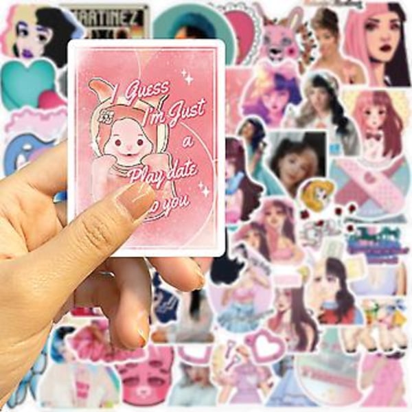 50-pak Melanie Martinez klistermærker dekaler til vandflasker skateboard laptop bagage telefon graffiti ( )