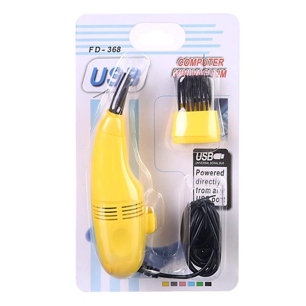 USB Mini-imuri näppäimistöille & autolle harjalla Orange oransje