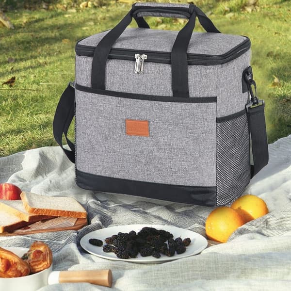 Isolert lunsjbag - stor, egnet for gutter og jenter, egnet for reiser og piknik