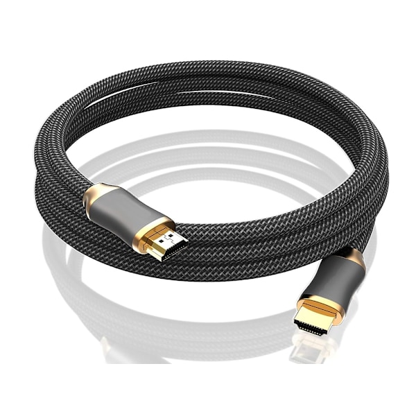 3m HDMI 2.1 Kabel - Ultra HD 8K - Guldpläterad