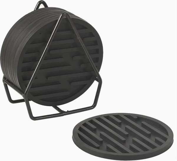 Silikonunderlägg - hållbart bordsskydd - 9 delar - halkfria