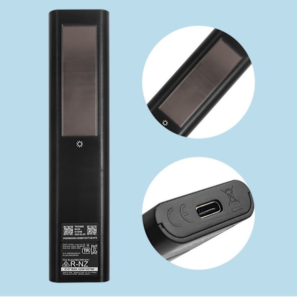 BN59-01385B för Samsung Uppladdningsbar Soldriven Röststyrd QLED TV Fjärrkontroll QN55QN90BD