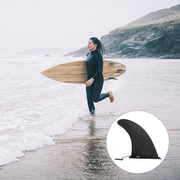Dailygoods - Surfebrettfinne 20cm - Forsterkede erstatningsfinner - Sup