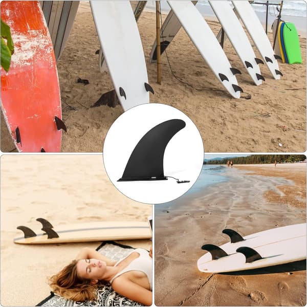 Dailygoods - Surfebrettfinne 20cm - Forsterkede erstatningsfinner - Sup