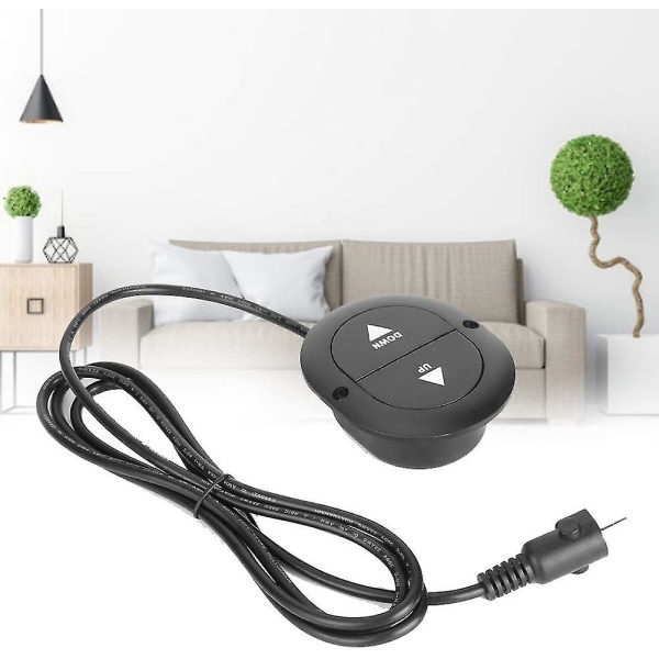 2-Knap Sofa Håndbetjening med 5-Pins Stik, Elektrisk Recliner Kontrolkontakt