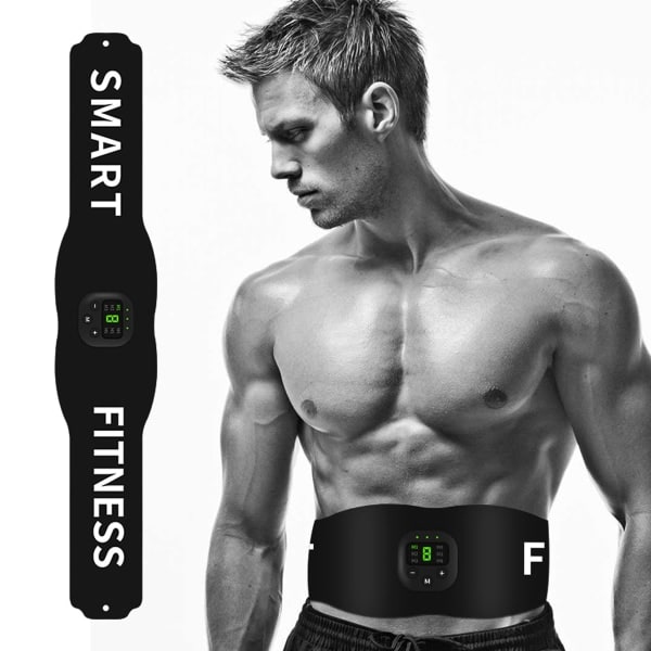 Magebånd, muskelstimulator Abs-trener