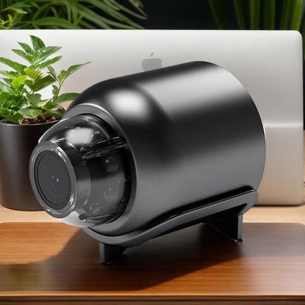 Utomhussäkerhetskamera - trådlöst system - hemövervakning - batteridriven och vattentät - 10.5x10.5x4 cm