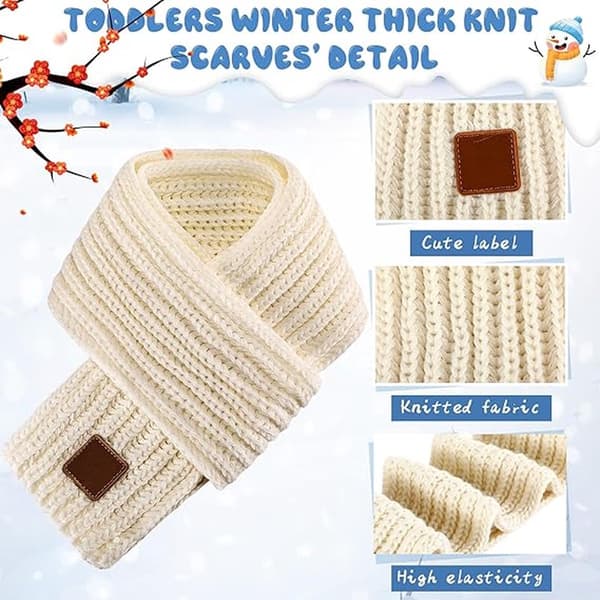 Todelers skjerf - bomull - rosa + beige