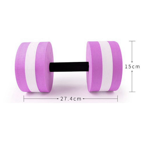 Vannøvingsvekter skum dumbbells for fitness