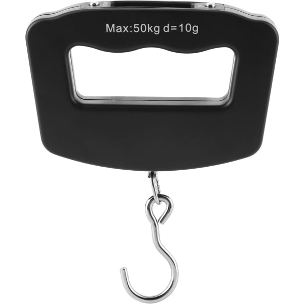 50 kg / 10 kg Matkatavaravaaka Ripustuskello LCD-näytöllä Kannettava Kestävä Kevyt Laukku Matkustukseen ja Kalastukseen