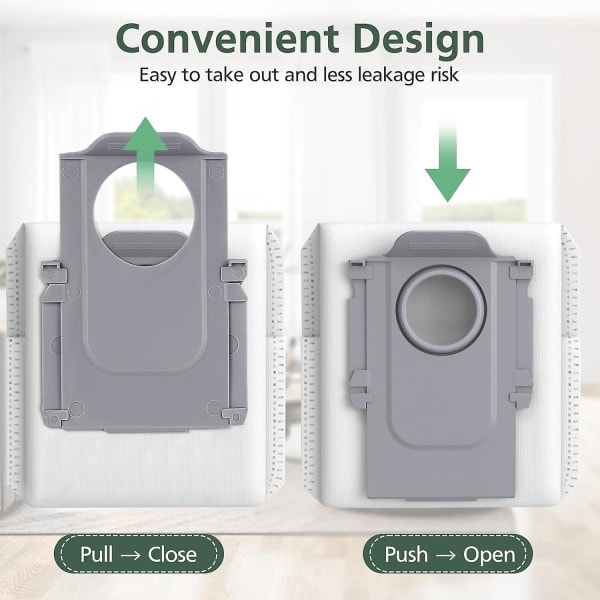 Støvsugerposer til Roborock Q Revo Vacuum - 12 stk