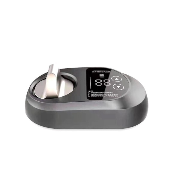 Gasovn Automatisk Ildslukningstimer Køkken Smart Switch Anti-Tør Tilbehør Naturgas Gasovn Timer (Højre Switch) [HK] SølvSort