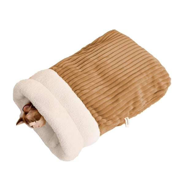 Sovesekk for katt, vintersovesekk for katt, Beste kattesovesekk 2024 White L