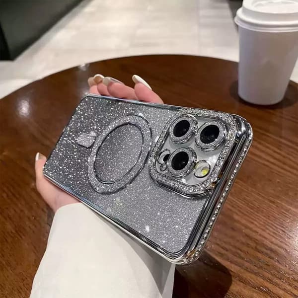 iPhone 11 Pro mobilskal, gradient silver