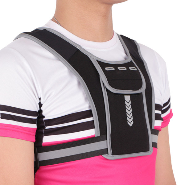 1 pc Universal running vest, with phone holder adjustable