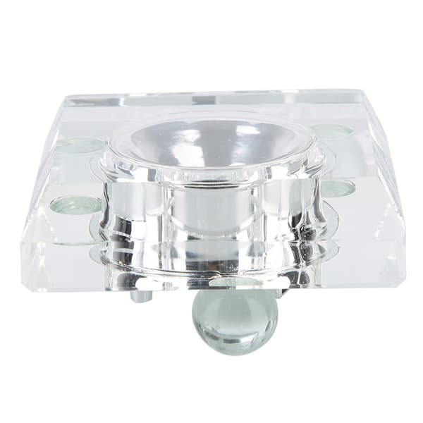 7 Farver Mini 3D Krystal LED Lysbase Display Stativ til Hjemindretning med USB-kabel