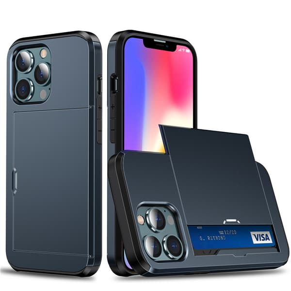 ING iPhone 12 Pro Max mobilskal med korthållare.