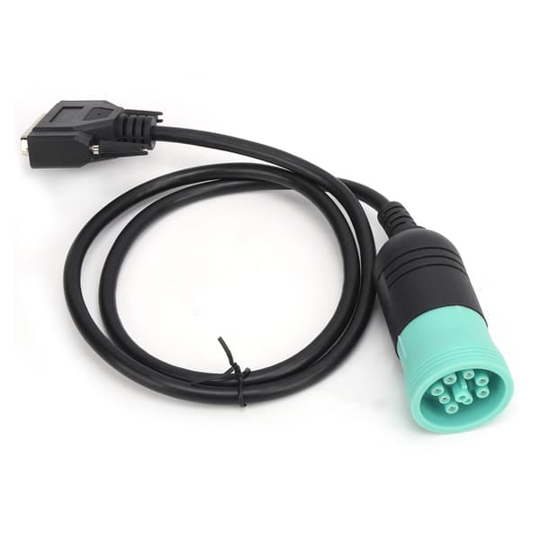 Lastbil Diagnostikkabel 9-pins Hun til 25-pins Han til J1939 Protokoll Hardware Inline 7 - DB25-pins Han