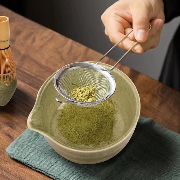 6-delat set - Matcha-set - Matcha - Japanskt teset - Keramiskt matcha-set