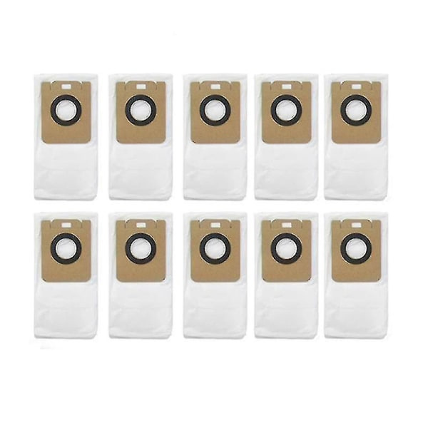 10 dammsugarpåsar för Xiaomi Dreame Bot D10 Plus Rls3d dammsugare