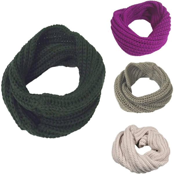 Grønn sykkelhalsvarmer for kvinner, Polar Fleece halsrør for vinter, varm og vindtett, perfekt for løping, skøyting og fotturer REd