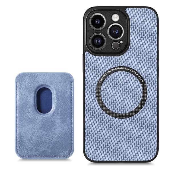 iPhone 16 Pro Max mobilskal med magnetisk korthållare