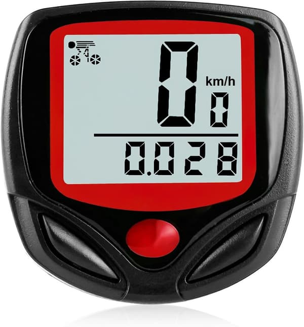 Sykkelcomputer - speedometer - trådløs sykkelcomputer